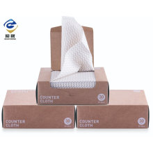 China Spunlace Nonwoven Factory High Quality Printed Dry Wipes Kitchen Cleaning Wipes Customized